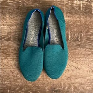 Rothys jade loafers
